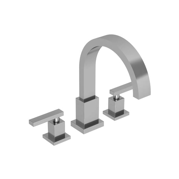 Newport Brass Tub Faucet, Flat Black, Deck 3-2046-56 - main